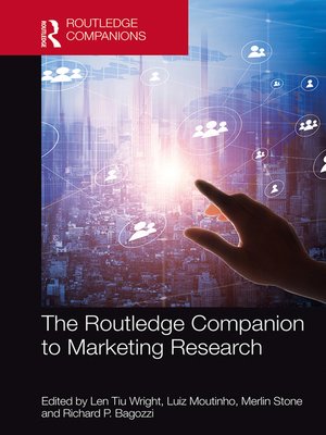 cover image of The Routledge Companion to Marketing Research
